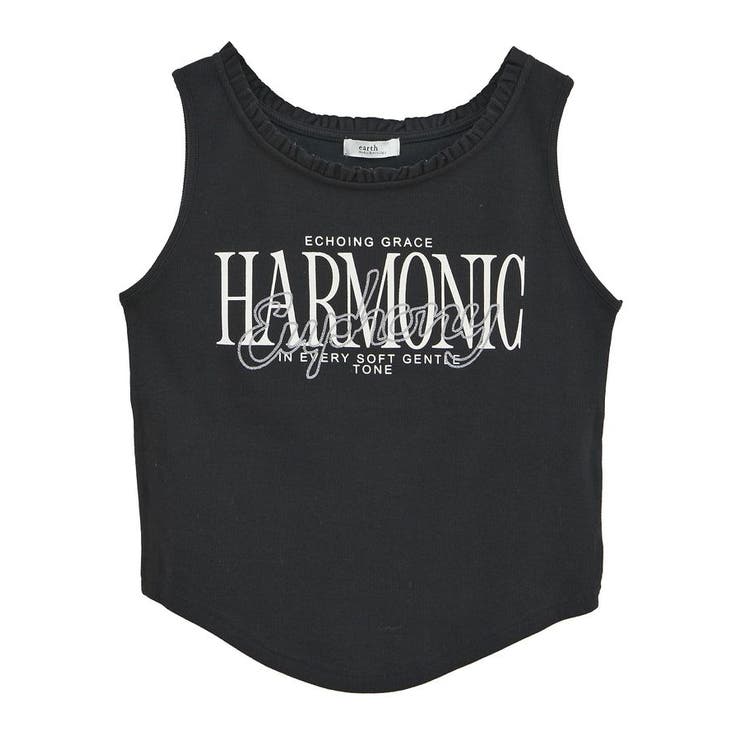 フリルロゴノースリーブプルオーバー | earth music&ecology  | 詳細画像17 