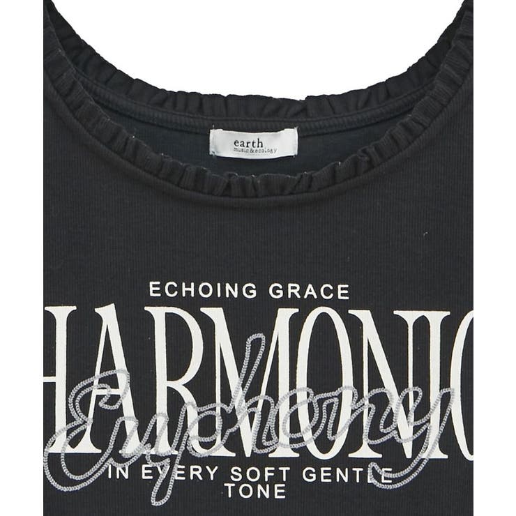 フリルロゴノースリーブプルオーバー | earth music&ecology  | 詳細画像19 