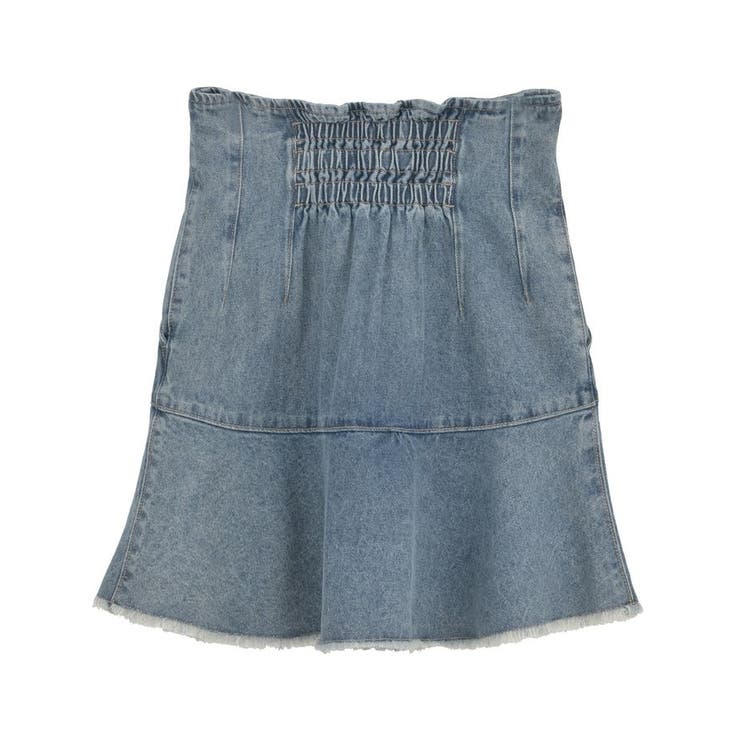 ハイウエストフレアデニムスカート | earth music&ecology  | 詳細画像19 