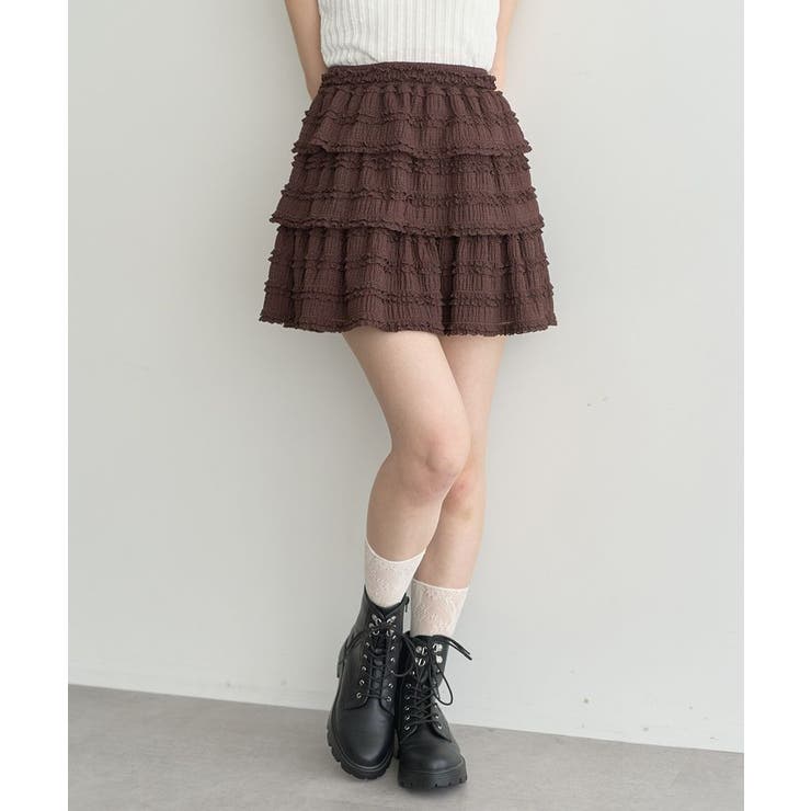 フリフリミニスカート | earth music&ecology  | 詳細画像12 