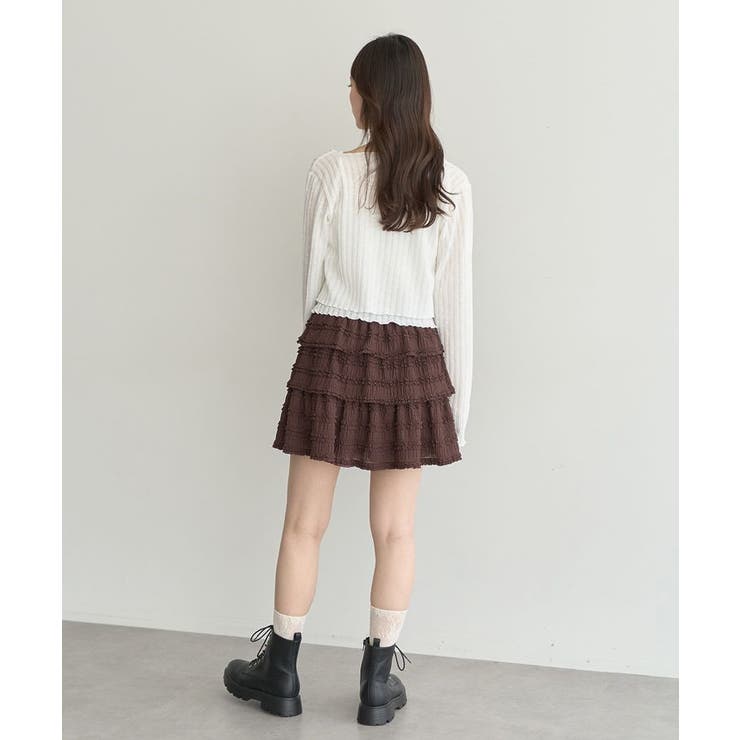 フリフリミニスカート | earth music&ecology  | 詳細画像17 
