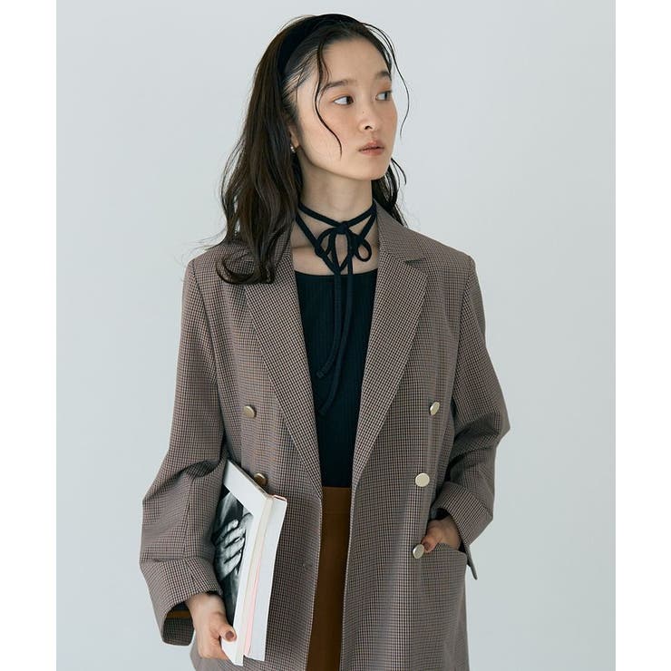 マルチwayネックホルターレースタンク | earth music&ecology  | 詳細画像15 