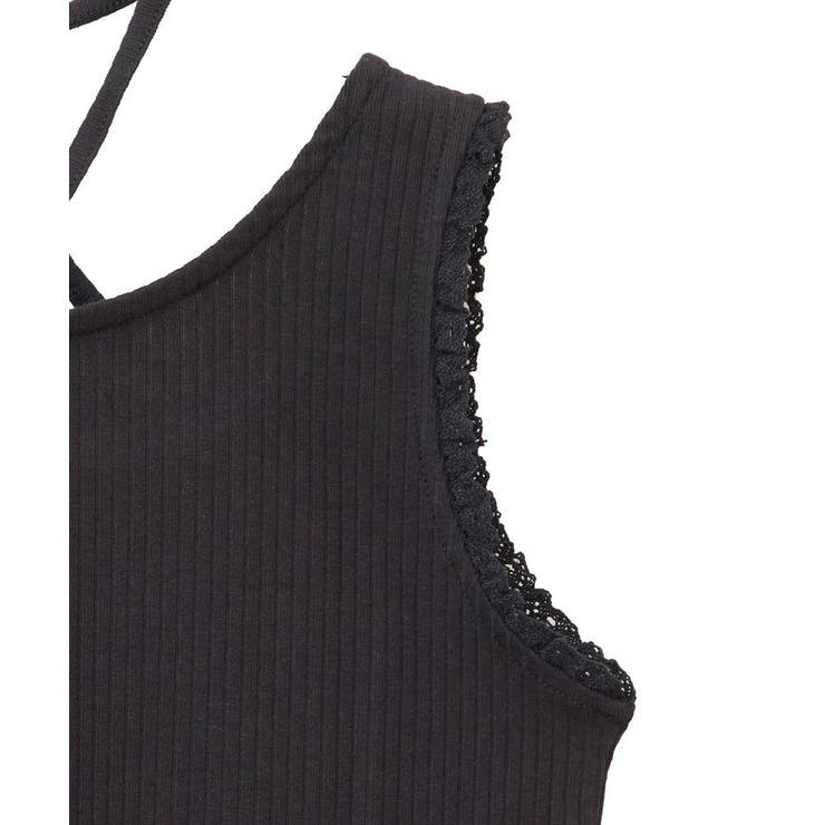 マルチwayネックホルターレースタンク | earth music&ecology  | 詳細画像25 