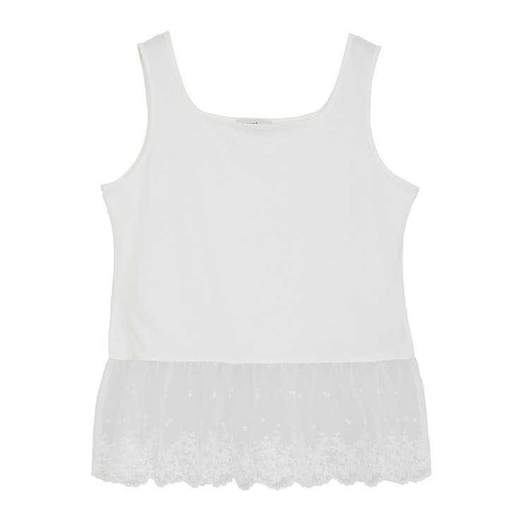 チュールレースヘムインナー | earth music&ecology  | 詳細画像29 