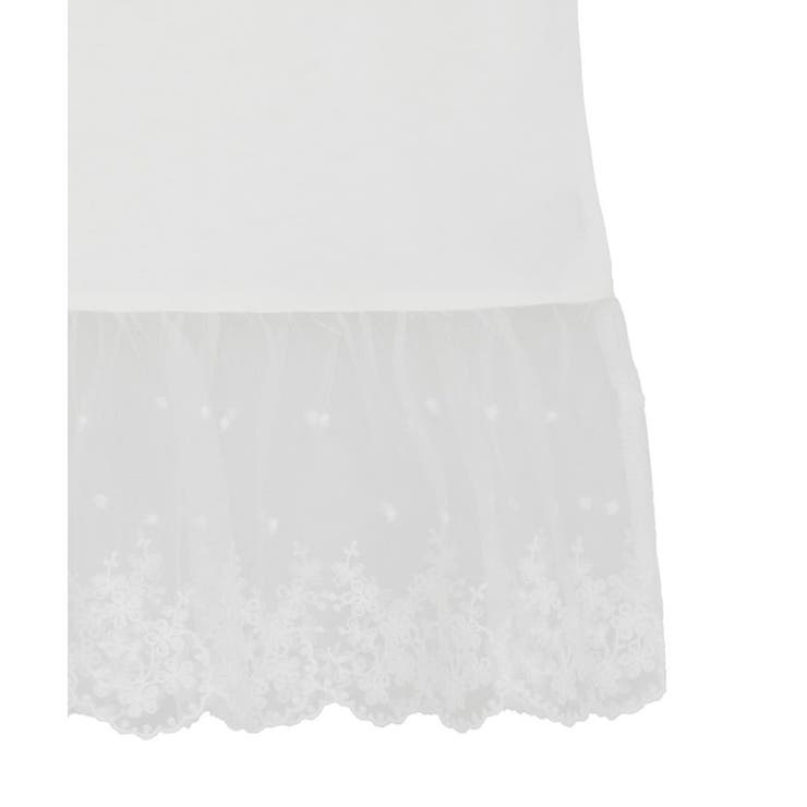 チュールレースヘムインナー | earth music&ecology  | 詳細画像26 