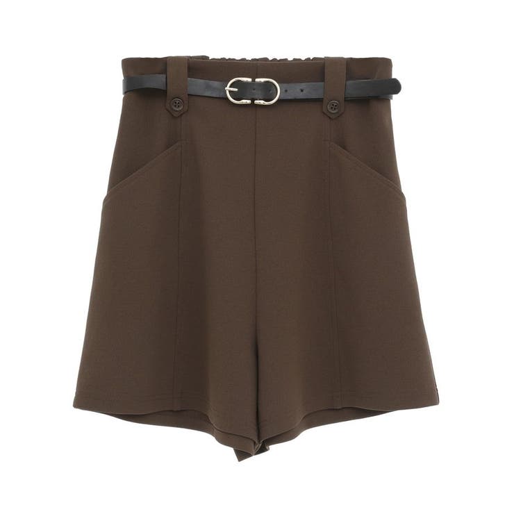 ベルト付きタブデザインショートパンツ | earth music&ecology  | 詳細画像60 