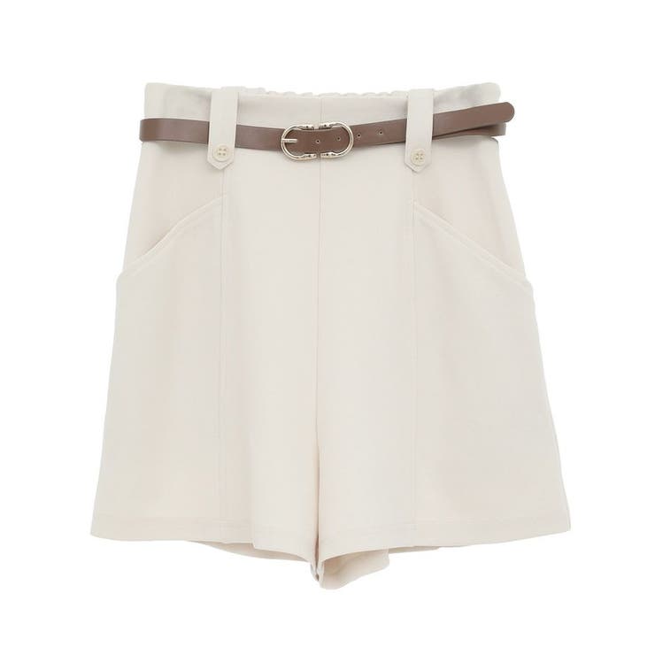 ベルト付きタブデザインショートパンツ | earth music&ecology  | 詳細画像58 