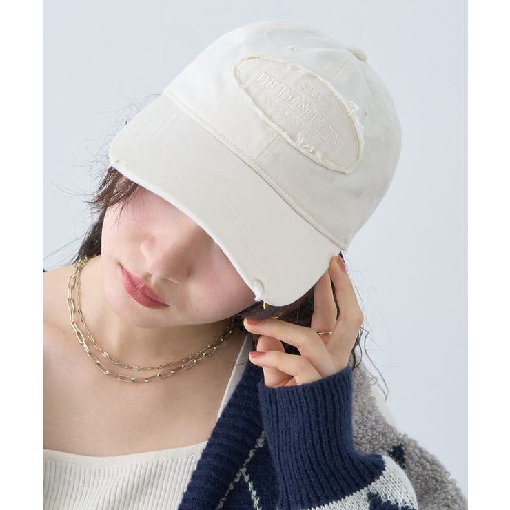 ダメージロゴキャップ | earth music&ecology  | 詳細画像8 