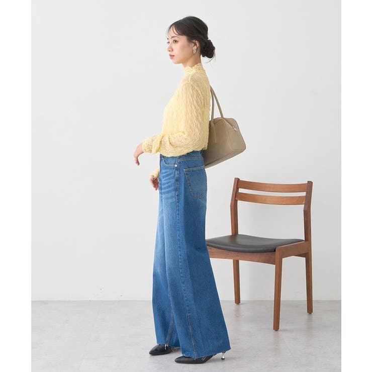 ハイネックシアーうねうねプルオーバー | earth music&ecology  | 詳細画像20 