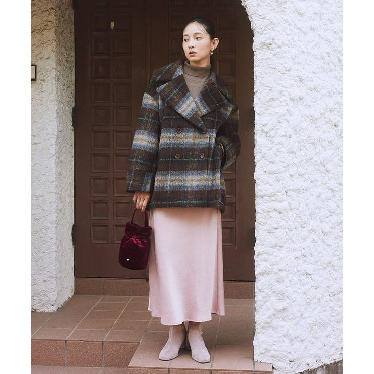 ベロアハンドルバッグ | earth music&ecology  | 詳細画像5 