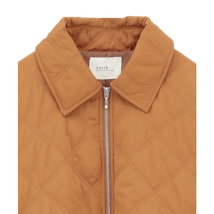 【WEB限定】ダブルステッチキルティングコート | earth music&ecology  | 詳細画像29 