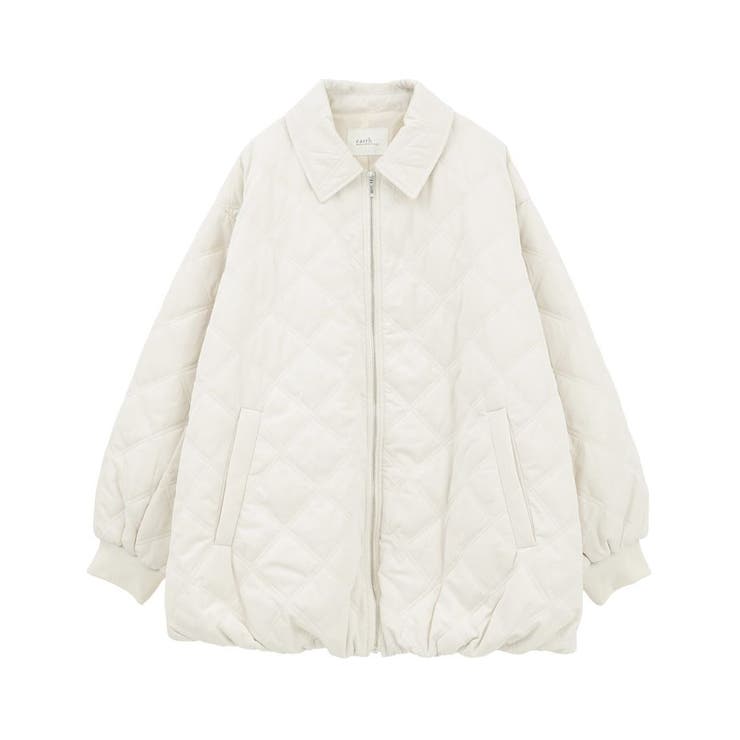 【WEB限定】ダブルステッチキルティングコート | earth music&ecology  | 詳細画像35 