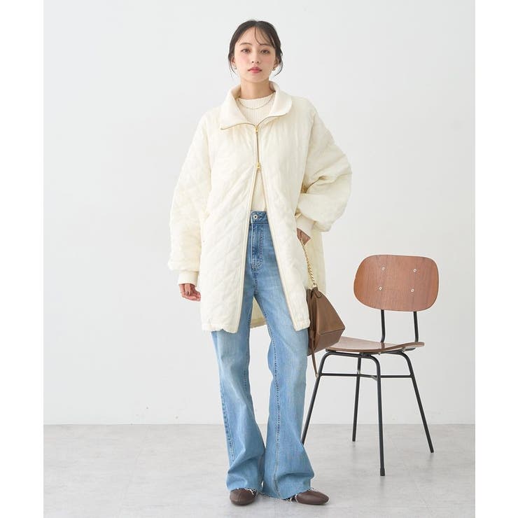 キルティングバルーンコート | earth music&ecology  | 詳細画像13 