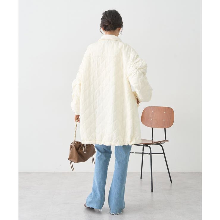 キルティングバルーンコート | earth music&ecology  | 詳細画像15 