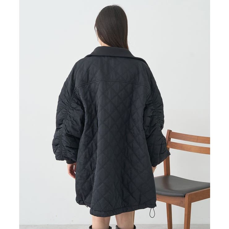 キルティングバルーンコート | earth music&ecology  | 詳細画像18 
