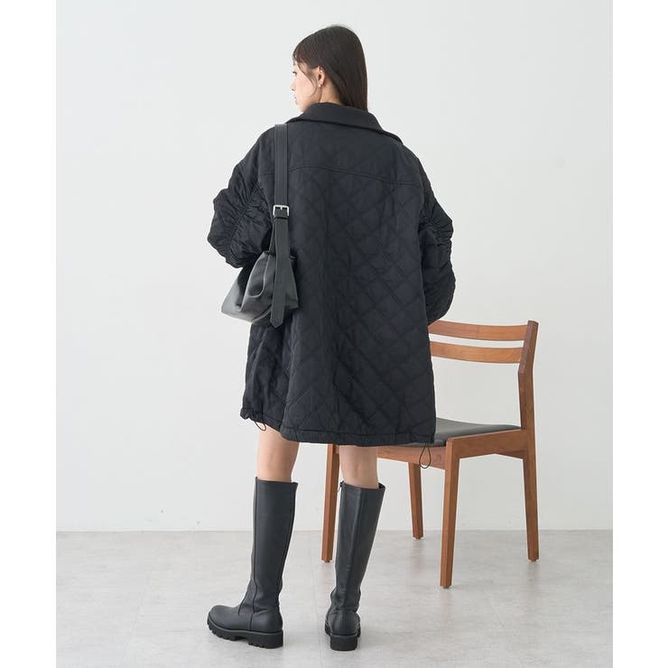 キルティングバルーンコート | earth music&ecology  | 詳細画像9 