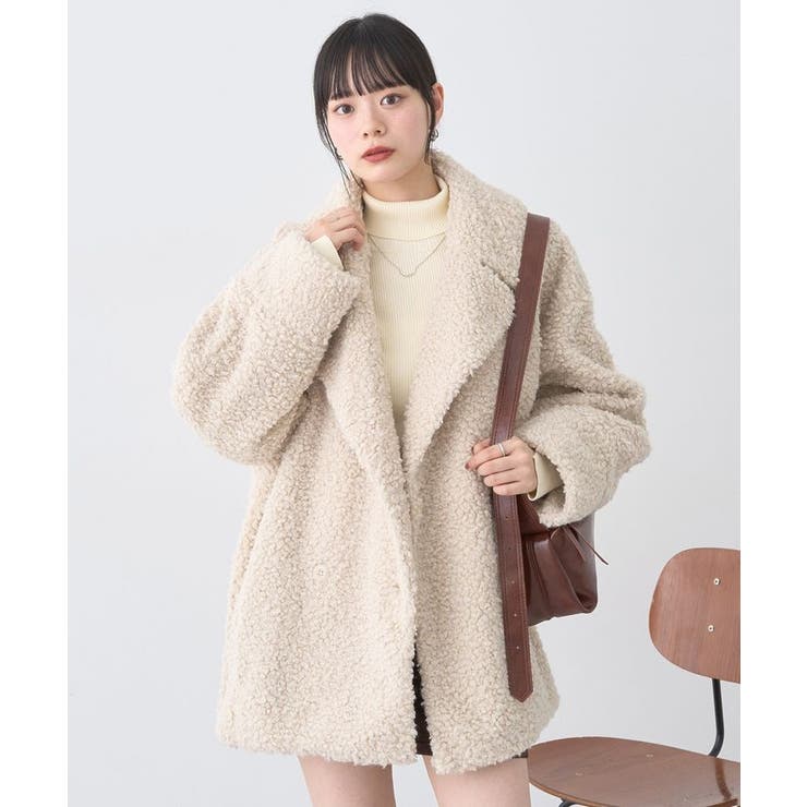 ループファーコート | earth music&ecology  | 詳細画像17 