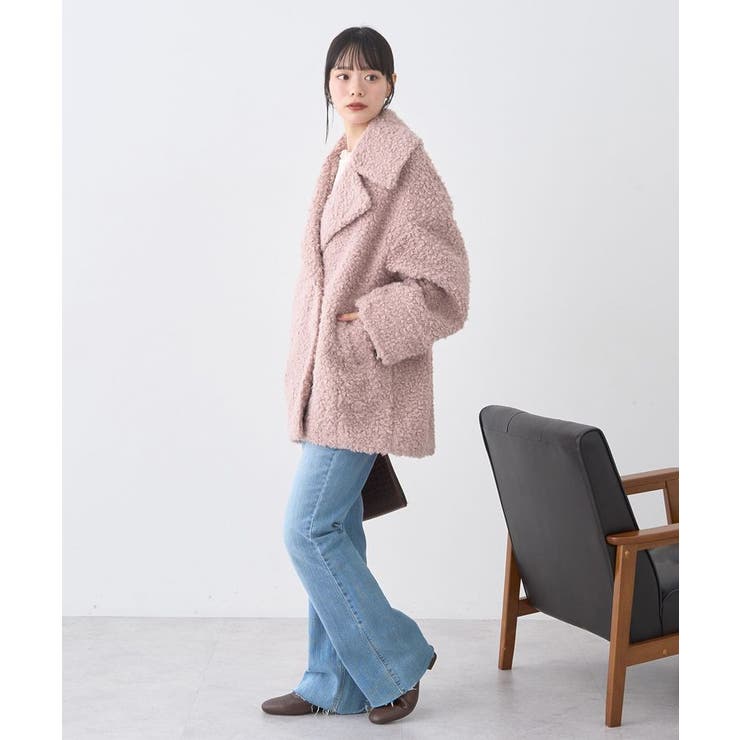 ループファーコート | earth music&ecology  | 詳細画像25 