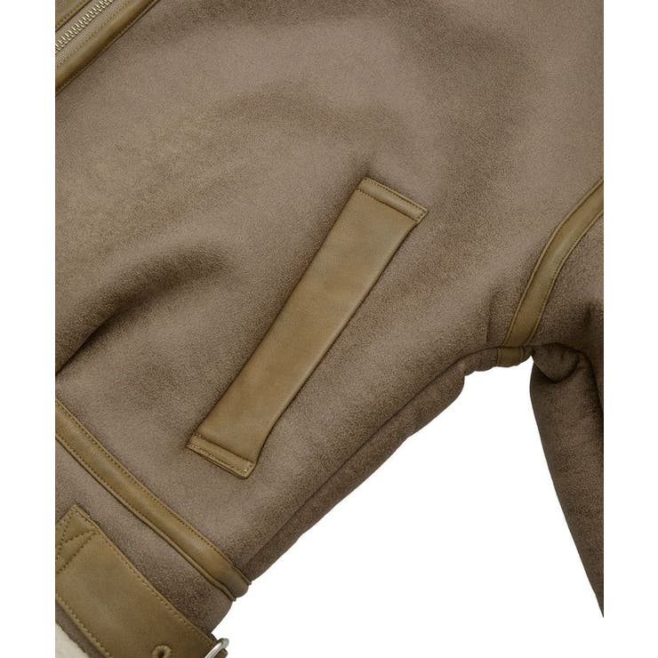 フェイクムートンジャケット | earth music&ecology  | 詳細画像25 