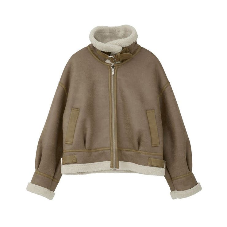 フェイクムートンジャケット | earth music&ecology  | 詳細画像31 