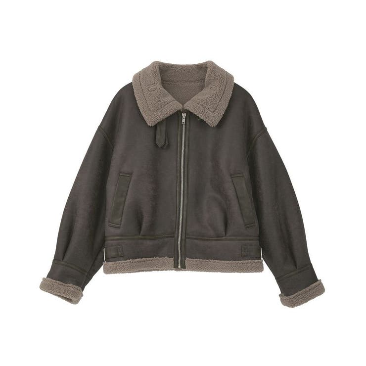 フェイクムートンジャケット | earth music&ecology  | 詳細画像34 