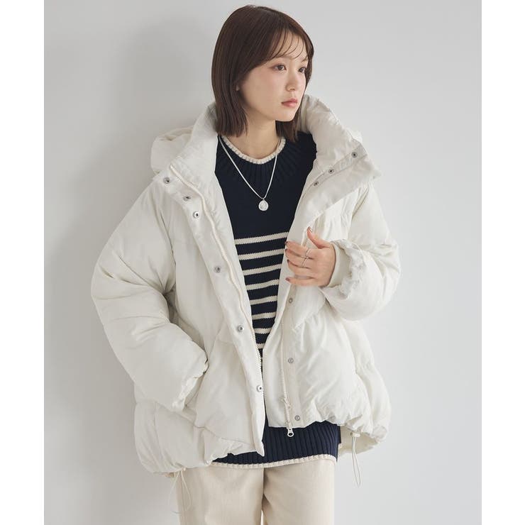 2WAYパファーブルゾン | earth music&ecology  | 詳細画像1 