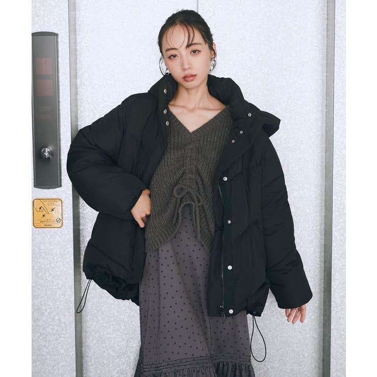 2WAYパファーブルゾン | earth music&ecology  | 詳細画像2 