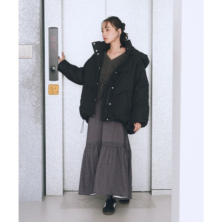 2WAYパファーブルゾン | earth music&ecology  | 詳細画像6 