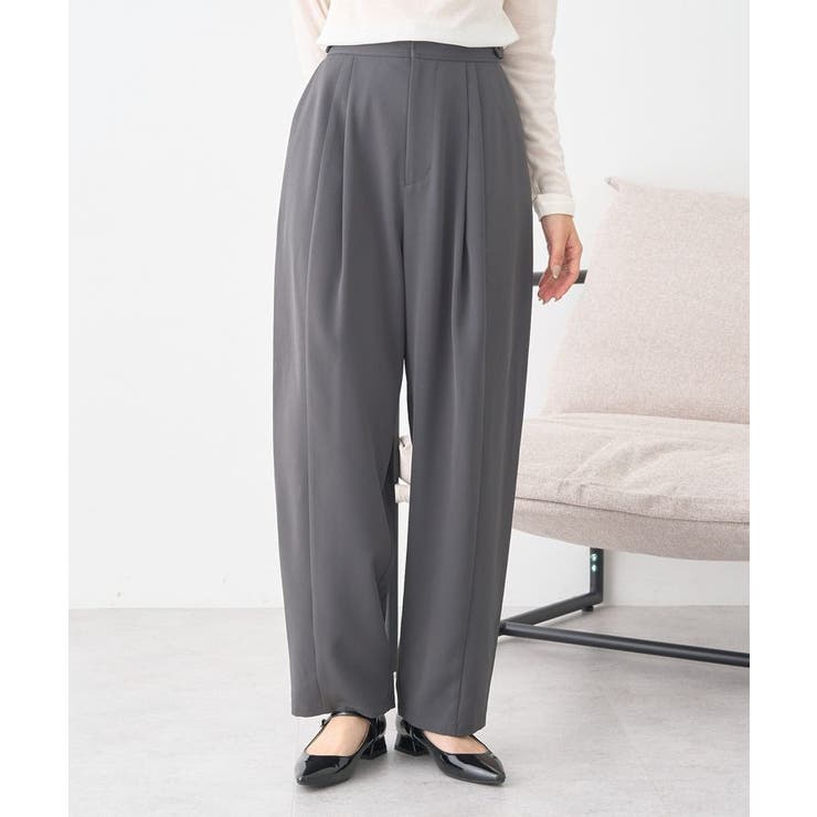 タックコクーンパンツ | earth music&ecology  | 詳細画像1 