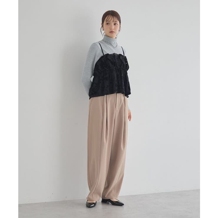 タックコクーンパンツ | earth music&ecology  | 詳細画像16 