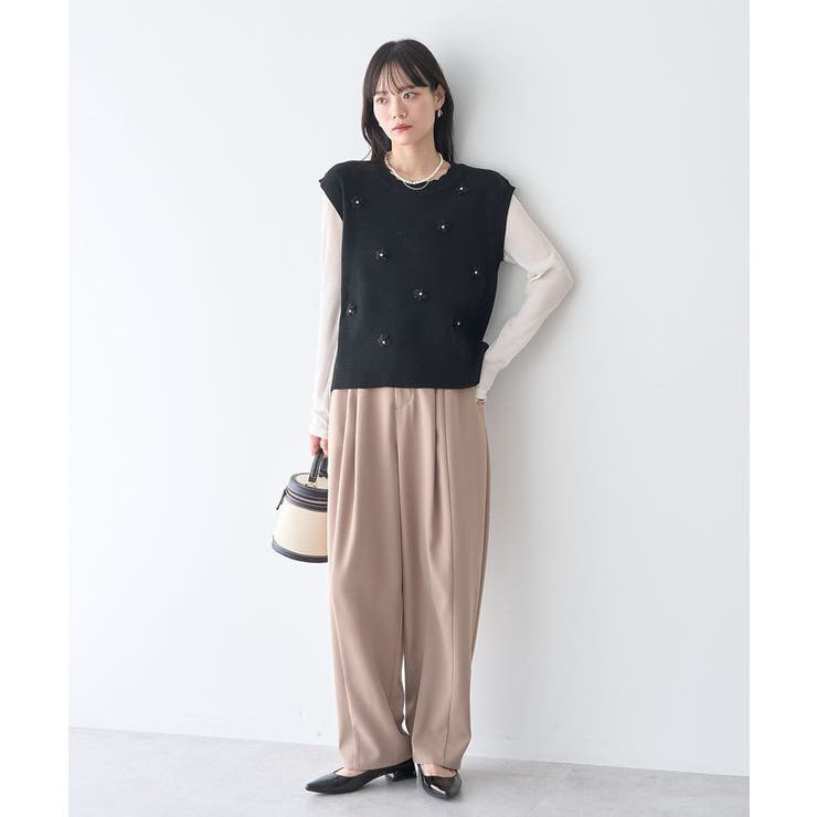 タックコクーンパンツ | earth music&ecology  | 詳細画像19 