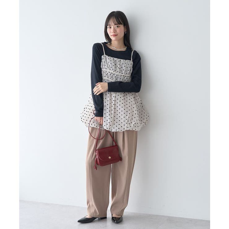 タックコクーンパンツ | earth music&ecology  | 詳細画像20 