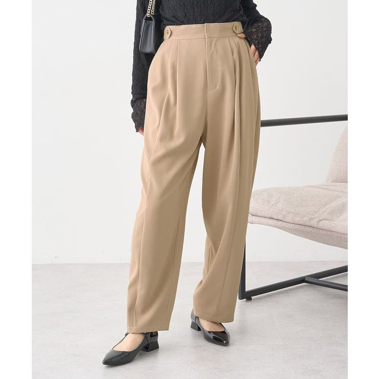 タックコクーンパンツ | earth music&ecology  | 詳細画像8 