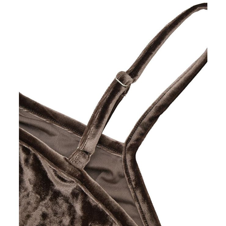 クラッシュベロアシャーリングワンピース | earth music&ecology  | 詳細画像21 