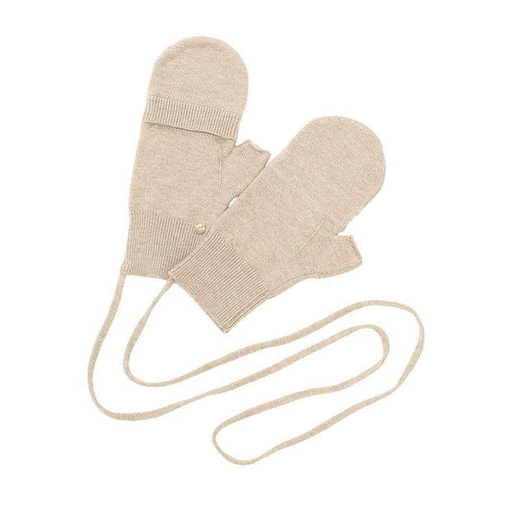 チャーム付きニットミトン | earth music&ecology  | 詳細画像5 