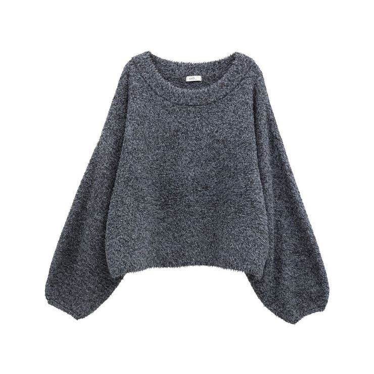 オフショルフェザーニットプルオーバー | earth music&ecology  | 詳細画像11 