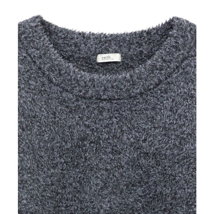オフショルフェザーニットプルオーバー | earth music&ecology  | 詳細画像13 