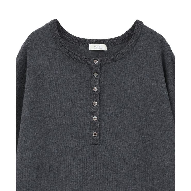 ソウバリヘンリーニットワンピース | earth music&ecology  | 詳細画像13 