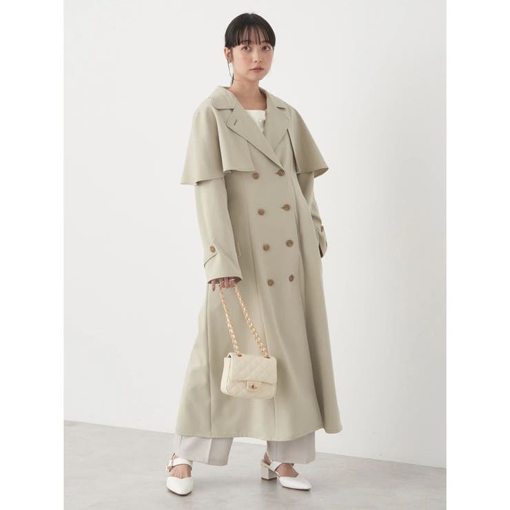 2WAYケープトレンチコート[品番：EMEW0042448]｜earth music&ecology