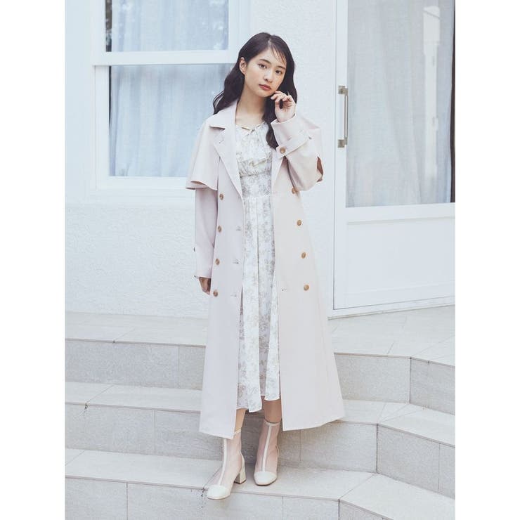 2WAYケープトレンチコート[品番：EMEW0042448]｜earth music&ecology