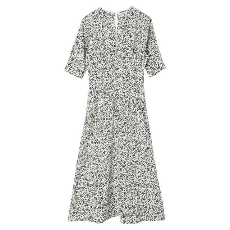 限定商品!!【HOBBS】可憐レディに♪小花柄Vネックワンピース 限定商品!!【HOBBS】可憐レディに♪小花柄Vネックワンピース