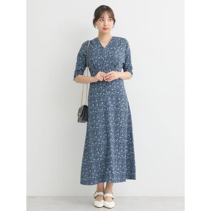 50% OFF 以上 - レディース福袋 小花柄Vネックワンピース[品番：EMEW0044220]｜earth Mサイズ