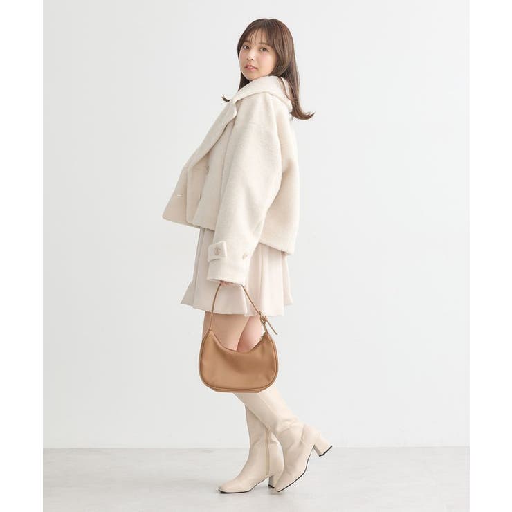 earth music&ecology｜シャギーショートコート | Rakuten
