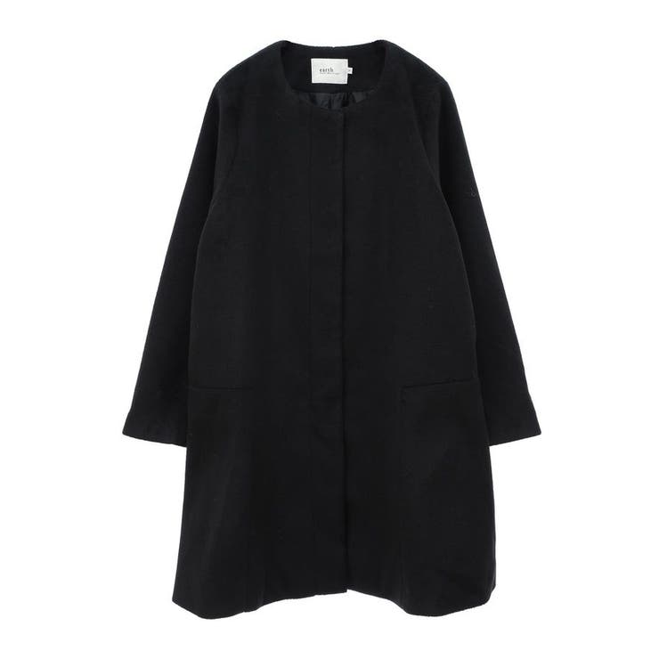 em. Eco fur cape coat