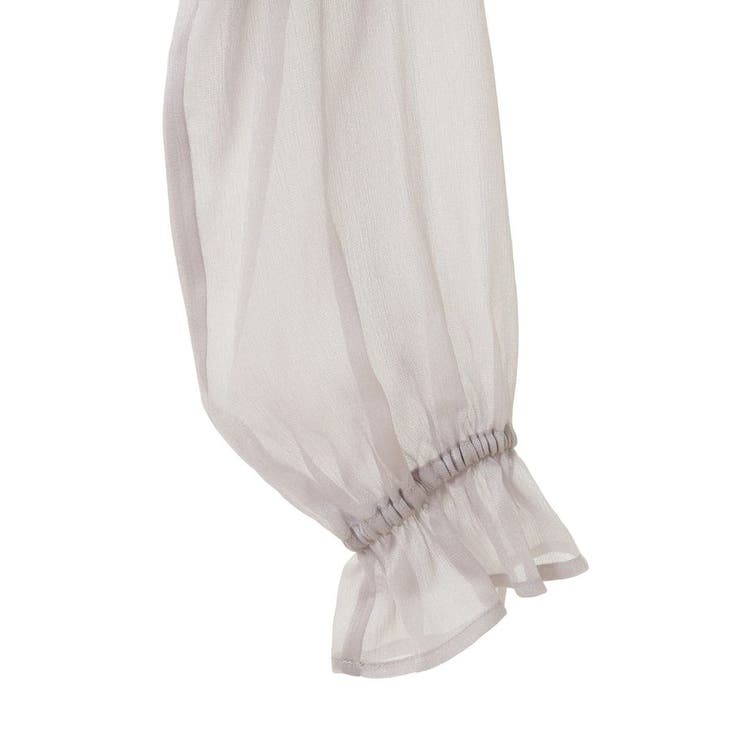 シアーラッフルショートボレロ | earth music&ecology  | 詳細画像32