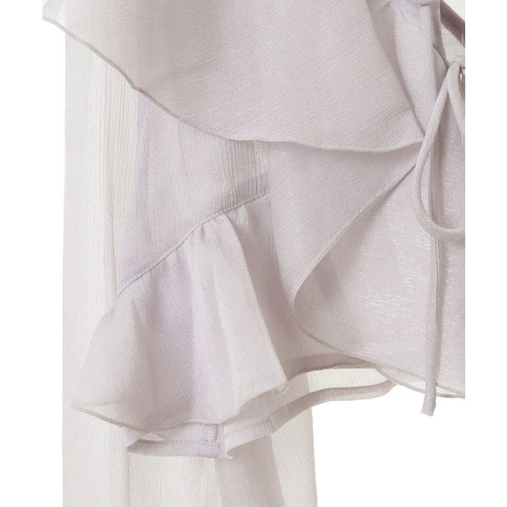 シアーラッフルショートボレロ | earth music&ecology  | 詳細画像33