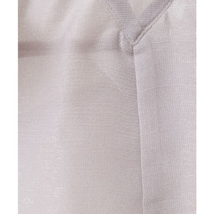 シアーラッフルショートボレロ | earth music&ecology  | 詳細画像34