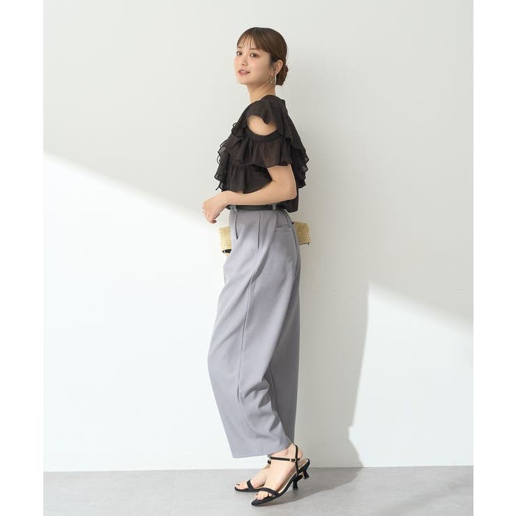 2WAYフリルブラウス | earth music&ecology  | 詳細画像11 