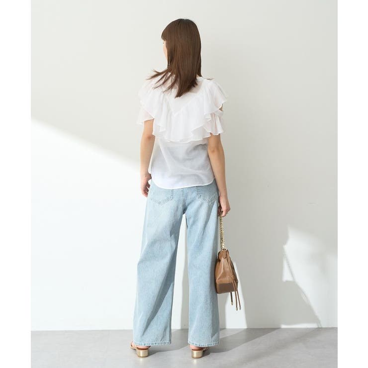 2WAYフリルブラウス | earth music&ecology  | 詳細画像24 