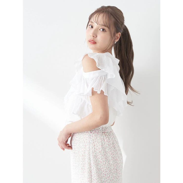 2WAYフリルブラウス | earth music&ecology  | 詳細画像32 